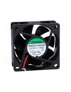 VENTILADOR 12Vdc 1,62W 60x60x25mm 2 HILOS