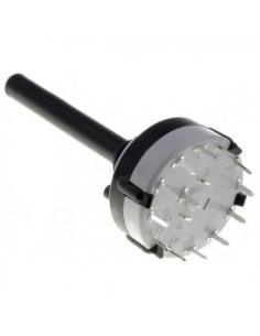 CONMUTADOR ROTATIVO 4c 3p 150mA 250V AC/CC