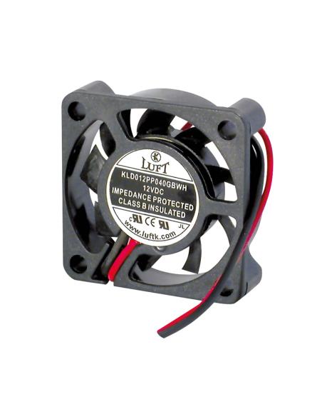 12Vdc 1.2W 40x40x10mm VENTILATEUR 2 FILS