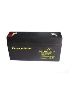 BATERIA DE PLOMO 6V 1,2A 97x25x58mm 0,31Kg