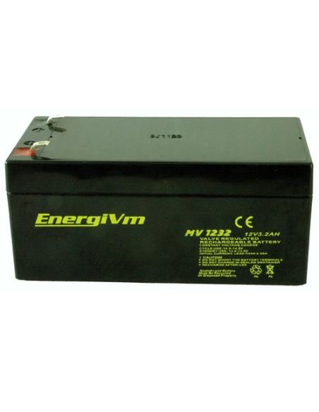 BATERIA DE CHUMBO 12V 3.2A 134x67x67mm 1.4Kg