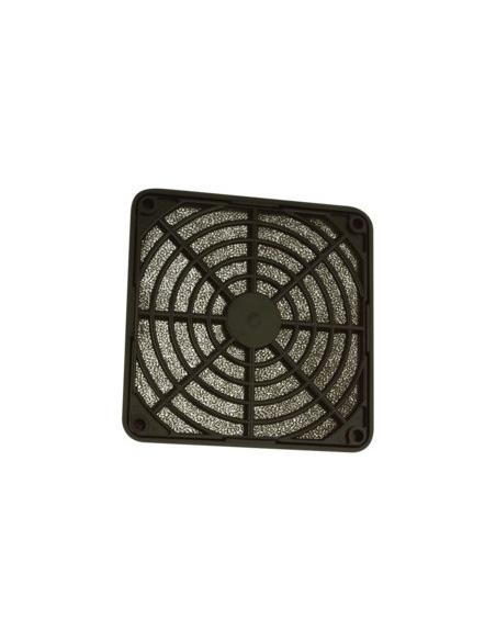 REJILLA PLASTICO CON FILTRO VENTILADOR 120x120mm