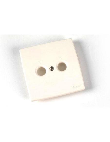 PLACA EMBELLECEDORA DE TOMA TV/FM-SAT