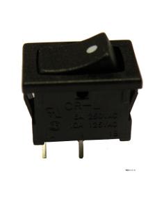 INTERRUPTOR 2P (SPST) ON-OFF 250V 6A NEGRO