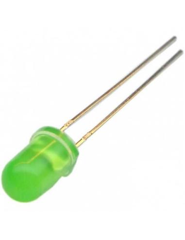 LED 5mm VERT 3,2-4vdc 20mA