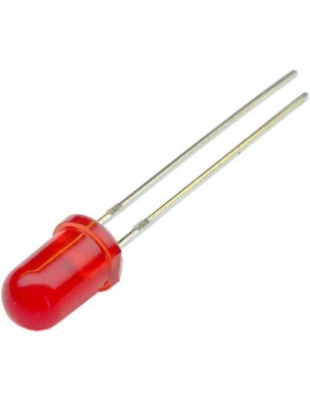 LED 5mm ROUGE 2-2,4 vdc 20mA