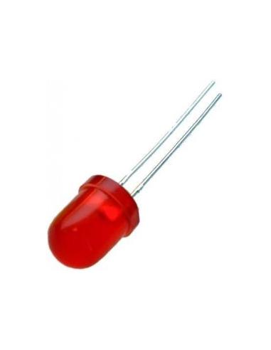 LED 8mm ROJO 2-2,4vdc 20mA