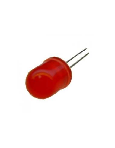 LED 10mm ROUGE 2-2,4vdc 20mA