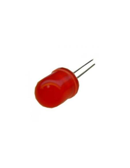 LED 10mm ROUGE 2-2,4vdc 20mA