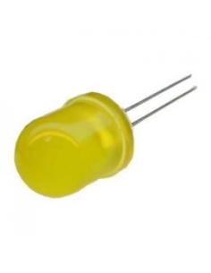 LED 10mm AMARILLO 2-2,4vdc 20mA