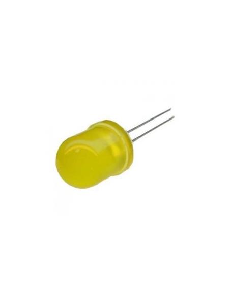 LED 10mm JAUNE 2-2,4vdc 20mA