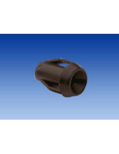 MIRILLA PARA DIODO LED 3mm PLASTICO NEGRA CONCAVA