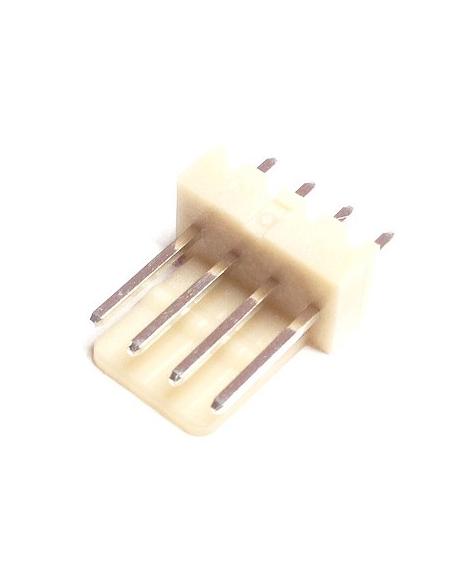 CONECTOR POSTE MACHO RECTO 4 PINES 2,54mm