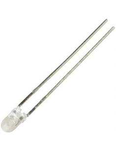 LED 3mm AMBAR ALTA LUMINOSIDAD 2-2,4vdc 20mA