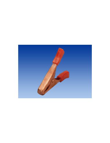 GRAMPO DE BATERIA 25A 77mm VERMELHO