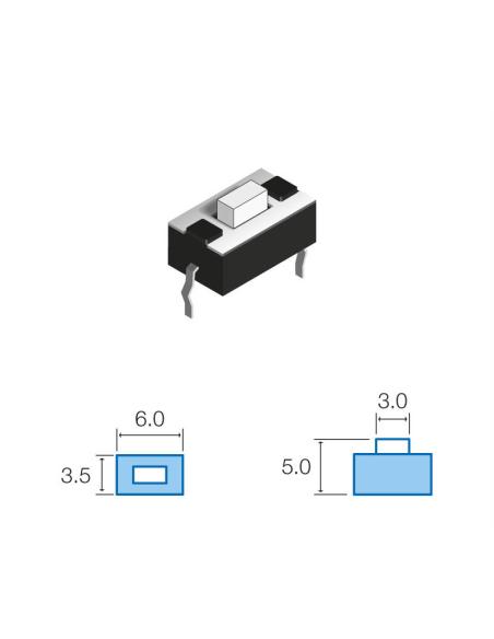 SW073 MIKRODRUCKKNOPF