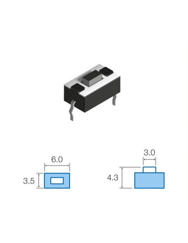 SW074 MIKRODRUCKKNOPF