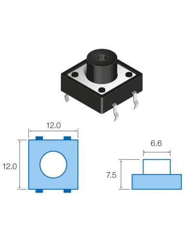BOTÃO MICROPUSH SW083