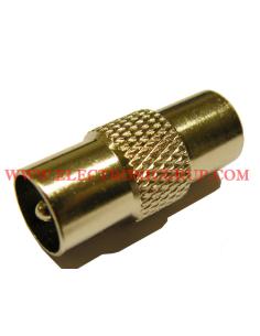 ADAPTADOR TV DOBLE MACHO