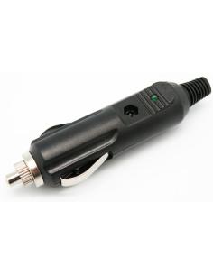 CONECTOR MECHERO CON LED Y FUSIBLE 5A