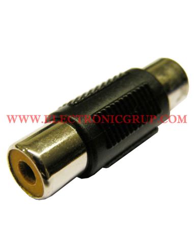 ADAPTADOR RCA FÊMEA - RCA FÊMEA