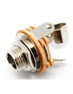 CHASSIS CONECTOR MONO JACK FÊMEA DE 6,4 MM