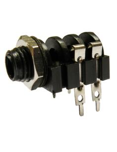 CONECTOR JACK C.I. FÊMEA MONO DE 6,4 MM