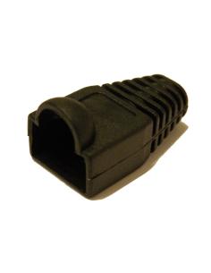 PROTECTOR PVC RJ45 NEGRO