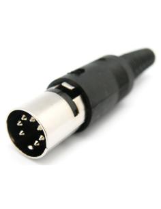 CONNECTOR DIN MASCLE AEREO 7P