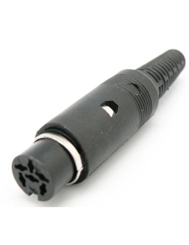 5P 240º CONNECTEUR DIN FEMELLE D’ANTENNE