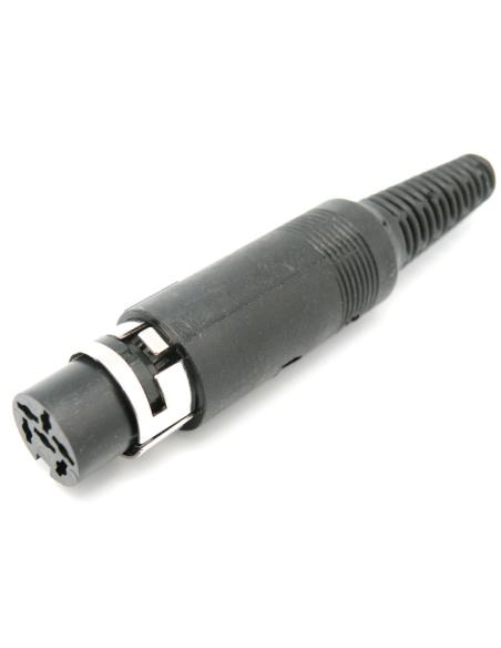 CONNECTEUR DIN FEMELLE 6P