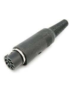 CONNECTOR DIN FEMELLA AEREO 7P
