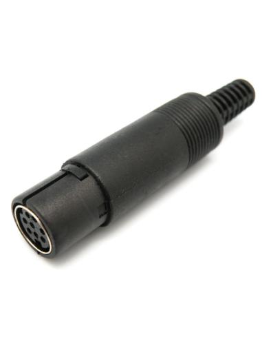 CONECTOR MINIDIN FÊMEA ANTENA 8P