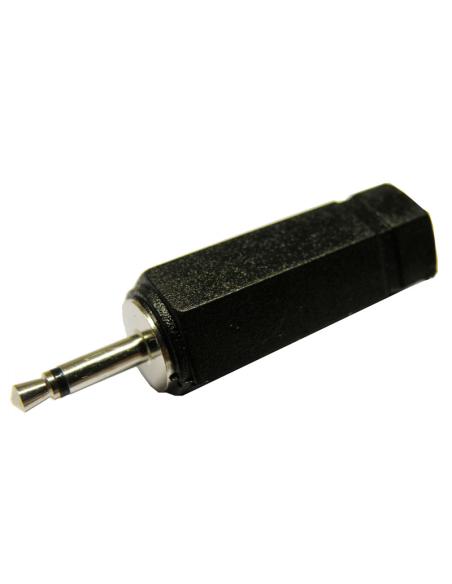 ADAPTADOR JACK 2,5mm MONO MASCULINO - 3,5mm ST FEMININO