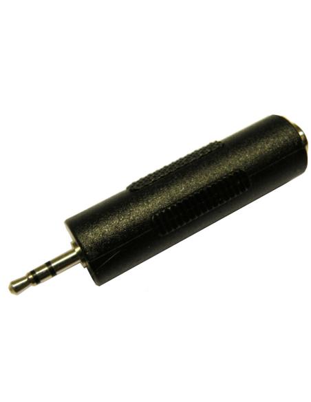 ADAPTADOR JACK 2,5mm ST MALE - JACK FÊMEA 3,5mm