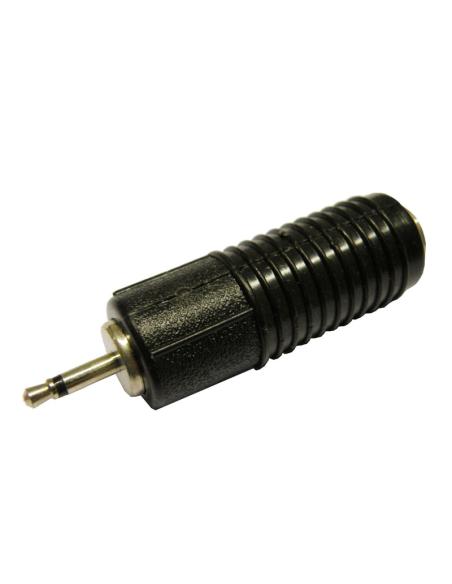 ADAPTADOR JACK 2,5mm MACACO MACHO-MACACO FÊMEA 6,4mm