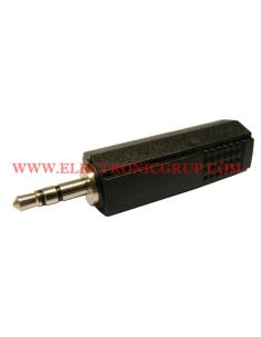 ADAPTADOR JACK 3,5mm ST MACHO - 6,4mm MONO HEMBRA
