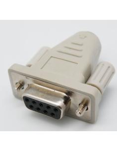 ADAPTADOR MINIDIN 6 HEMBRA - DB9 HEMBRA MOLDEADO