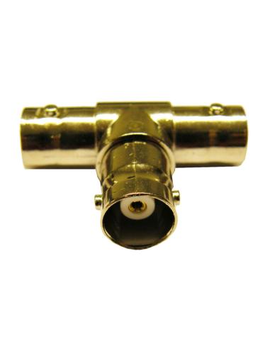 DREIFACH-WEIBLICHER BNC-ADAPTER