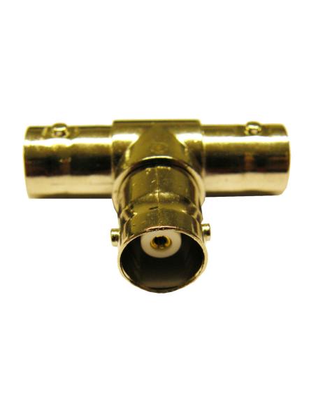 DREIFACH-WEIBLICHER BNC-ADAPTER