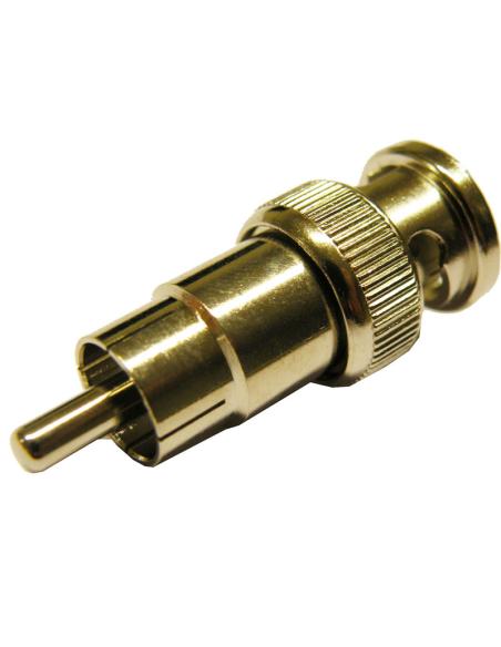 ADAPTADOR BNC MACHO - RCA MACHO
