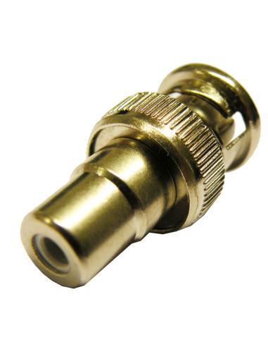 ADAPTADOR BNC MACHO- RCA HEMBRA