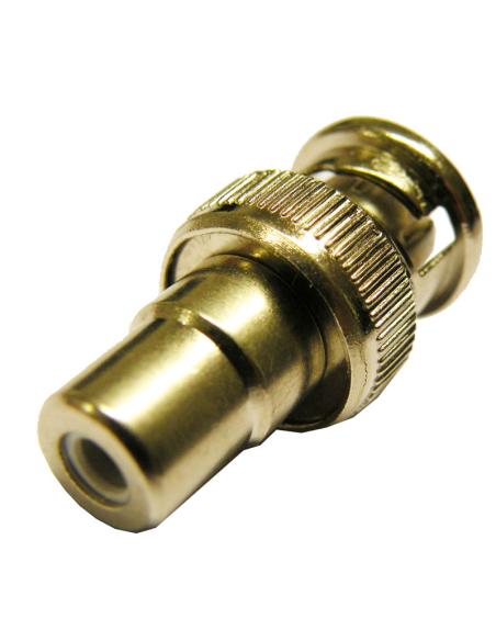 ADAPTADOR BNC MACHO- RCA HEMBRA