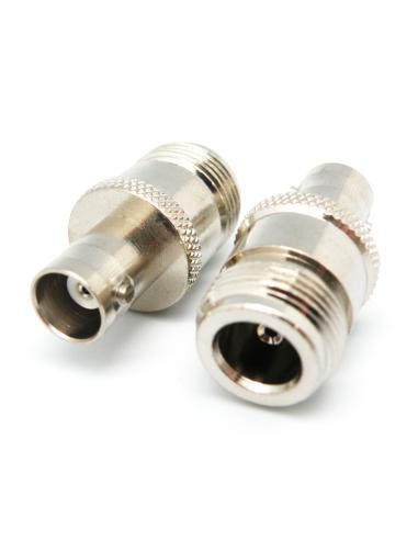 ADAPTADOR BNC HEMBRA - N HEMBRA