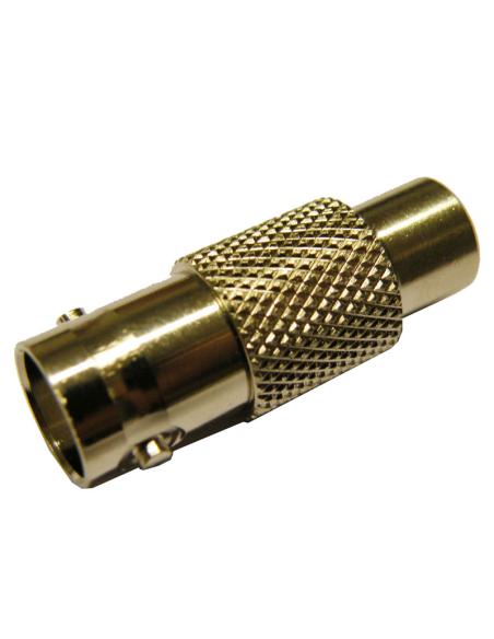 ADAPTADOR BNC HEMBRA - RCA HEMBRA