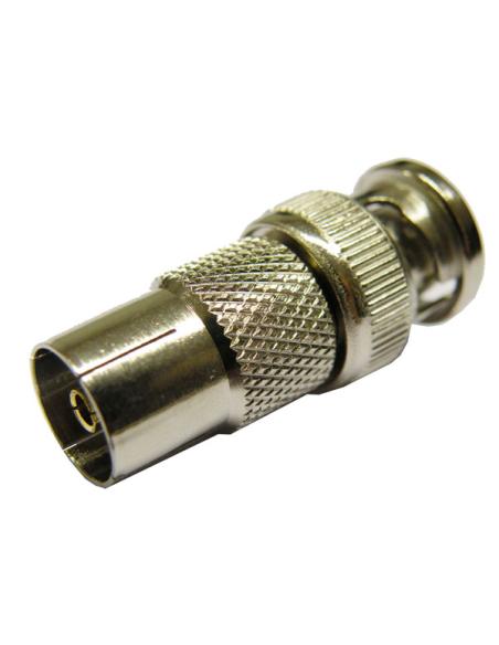 ADAPTADOR BNC MACHO - TV (PAL) HEMBRA