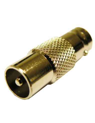 ADAPTADOR BNC HEMBRA - TV (PAL) MACHO