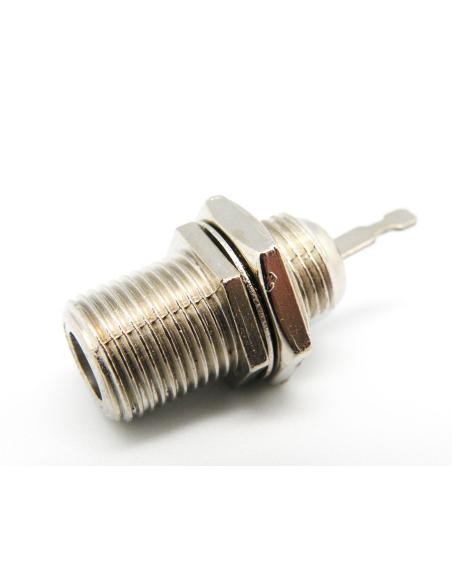 CONECTOR "F" HEMBRA CHASIS