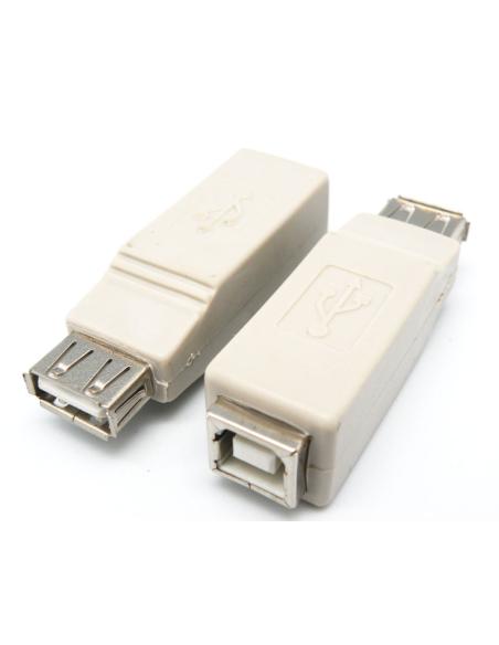 ADAPTADOR USB PARA FÊMEA - USB B FÊMEA