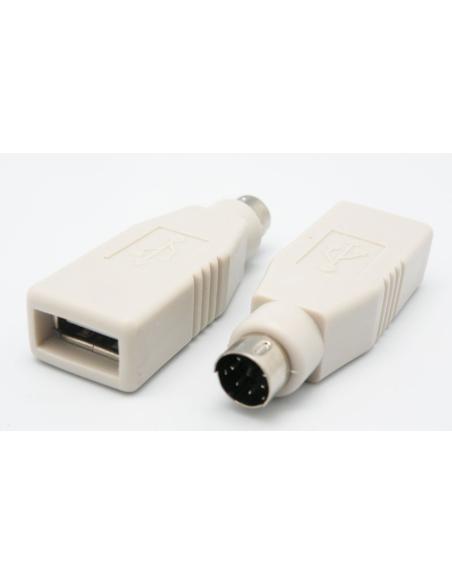 ADAPTADOR USB PARA FÊMEA - MINIDIN 6 MACHO